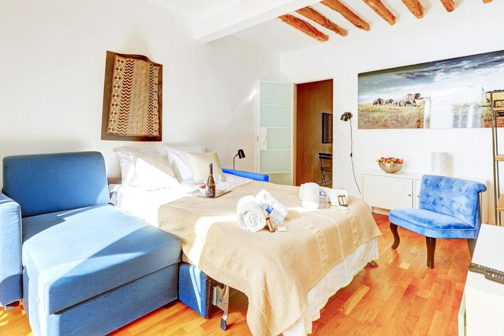 Bluestay 284 - Superbe Appartement Dans Le Marais Paris Eksteriør bilde
